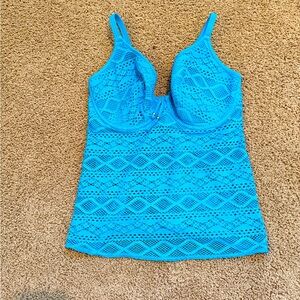 Freya cute and sexy teal tankini
